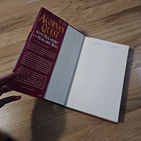 Acorna's Quest by Anne McCaffrey and Margaret Ball ~ HarperPrism Hardcover - Picture 9 of 14